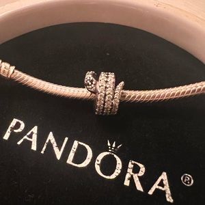 Authentic Pandora Snake Charm